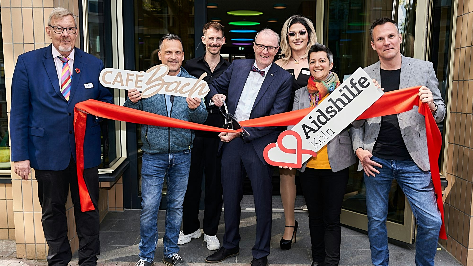 Die Eröffnung des Café Bach am Heumarkt