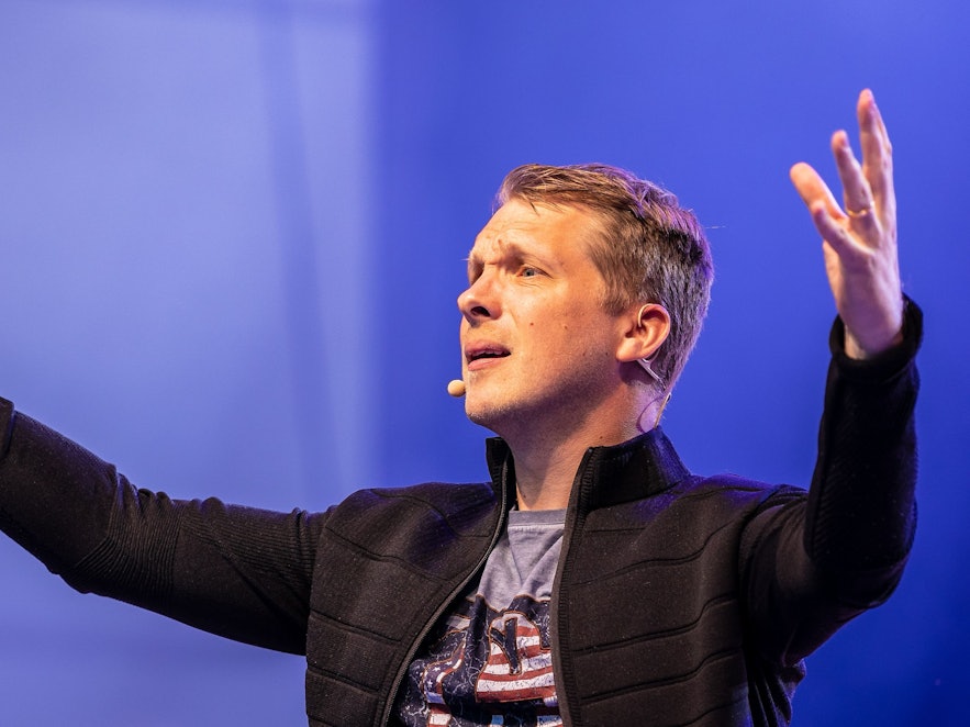 Oliver Pocher am 03.06.2021 bei einem Auftritt in Hannover