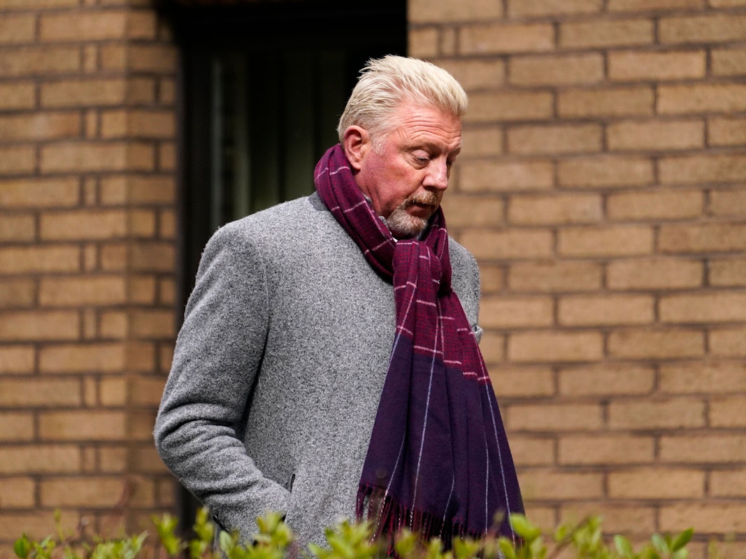 Boris Becker, ehemaliger Tennis-Profi aus Deutschland, vor dem Southwark Crown Court. Im Londoner Strafprozess gegen Boris Becker haben die Geschworenen den deutschen Ex-Tennisstar in mehreren Anklagepunkten für schuldig befunden.