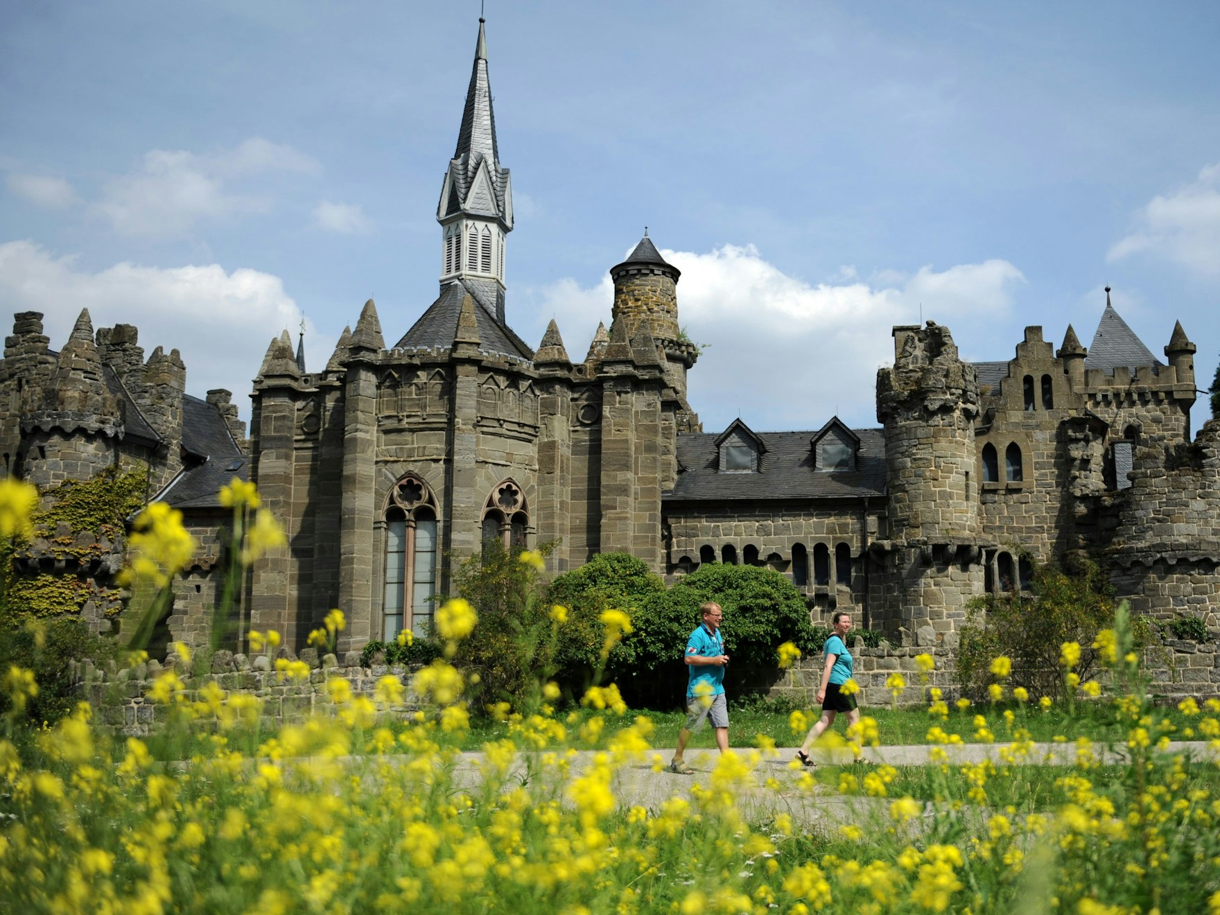 Harry Potter Fans aufgepasst: Die Löwenburg erinnert ein wenig an Hogwarts!