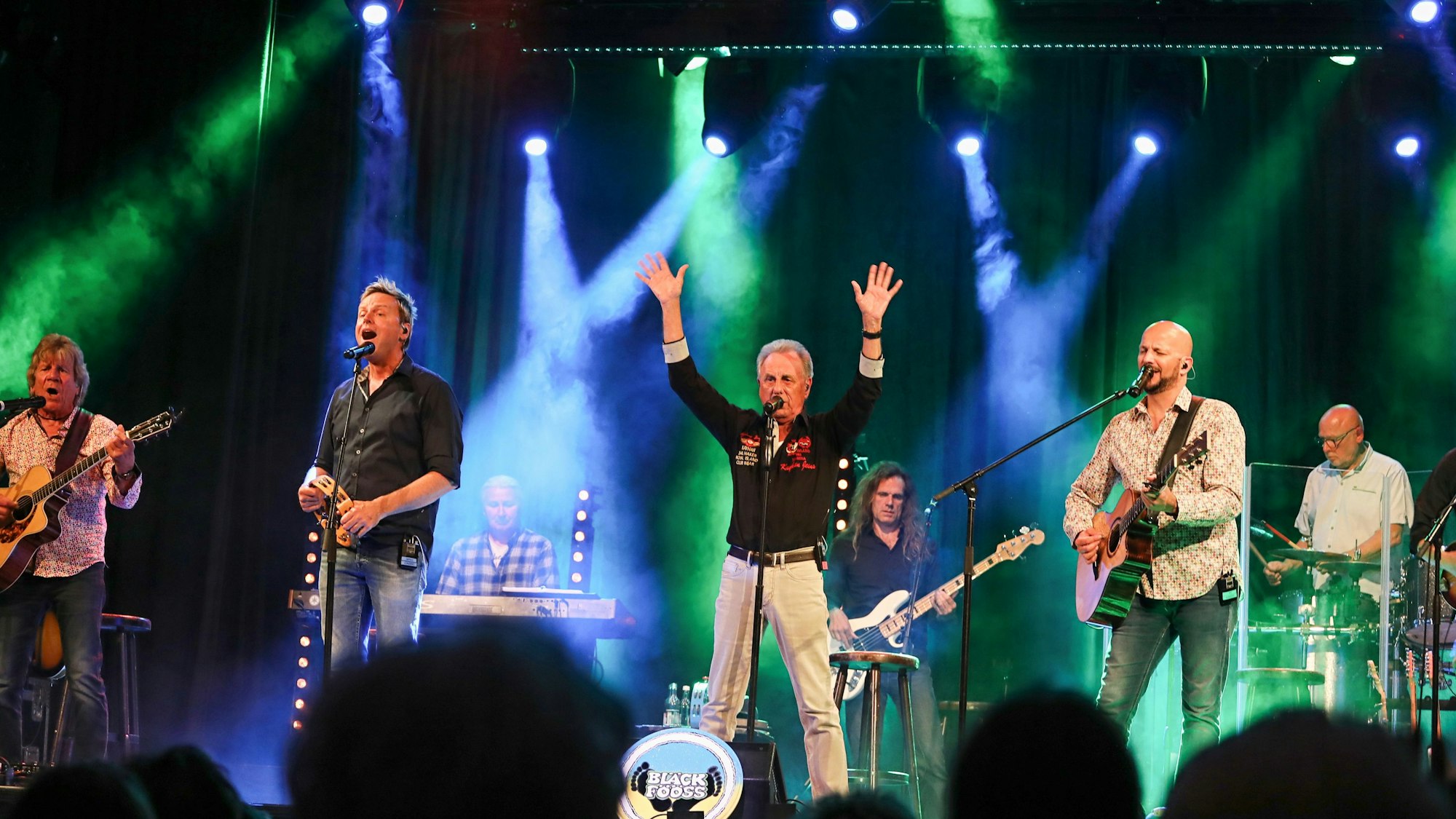 Bläck Fööss beim Auftritt in der Kölner Volksbühne.