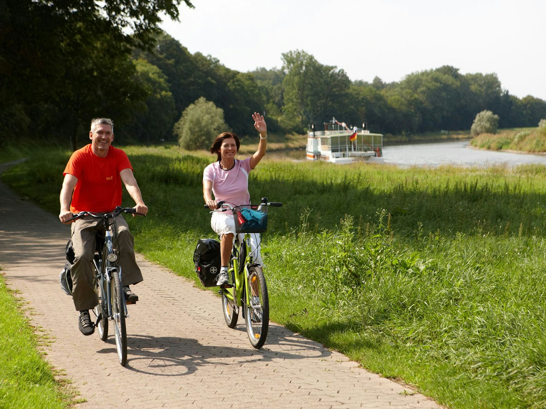 Der „Weser-Radweg“ gehört zu den beliebtesten Radwegen in Deutschland.