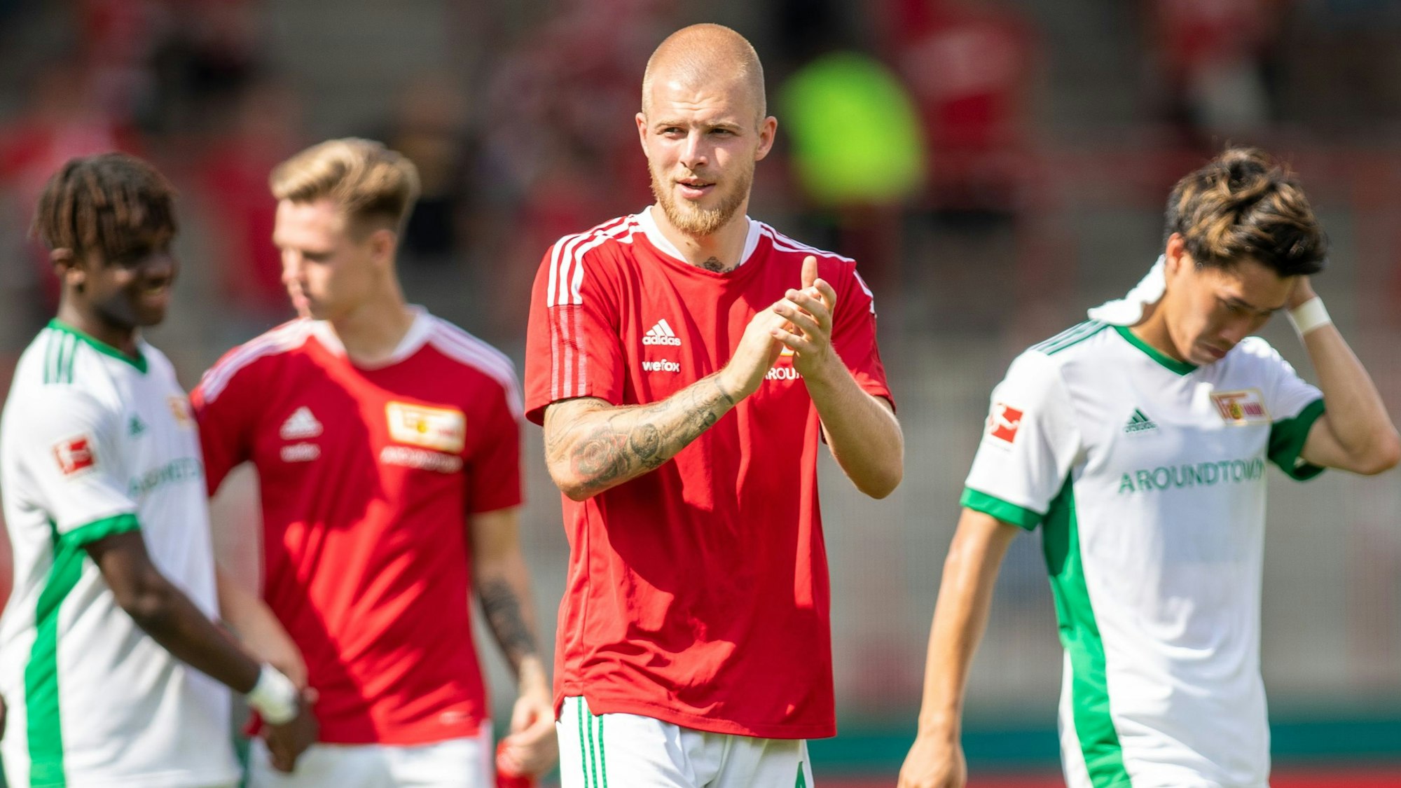 Rick van Drongelen nach einem Testspiel im Trikot von Union Berlin.