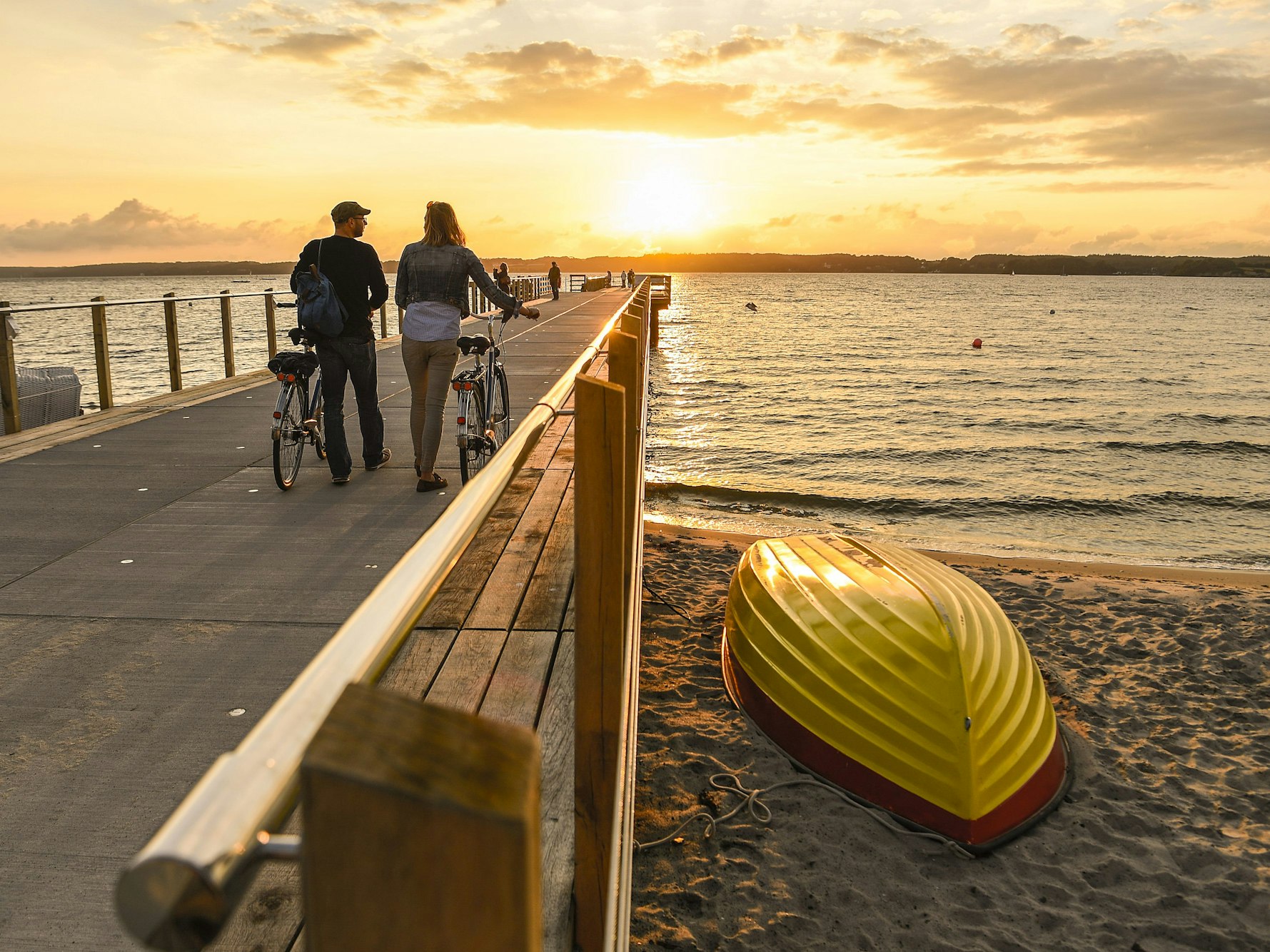 Der Ostseeküsten-Radweg verläuft entlang der besten Routen in Norddeutschland.