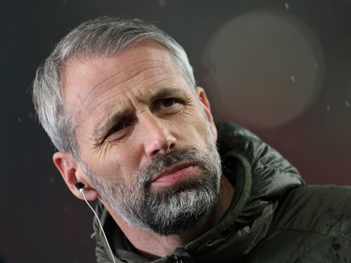 BVB-Coach Marco Rose beim Spiel gegen den VfB Stuttgart.