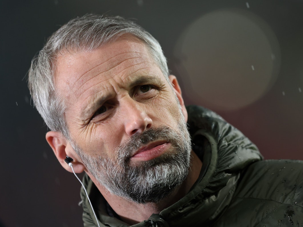BVB-Coach Marco Rose beim Spiel gegen den VfB Stuttgart.