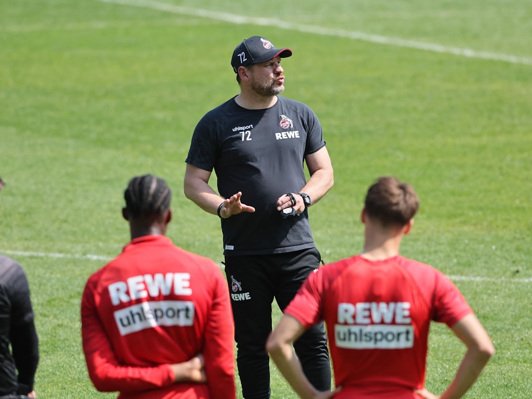 Steffen Baumgart trainiert den 1. FC Köln.