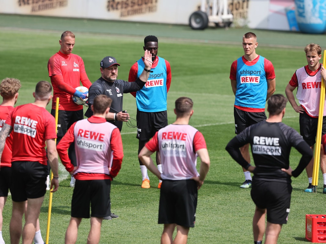 Steffen Baumgart trainiert den 1. FC Köln.