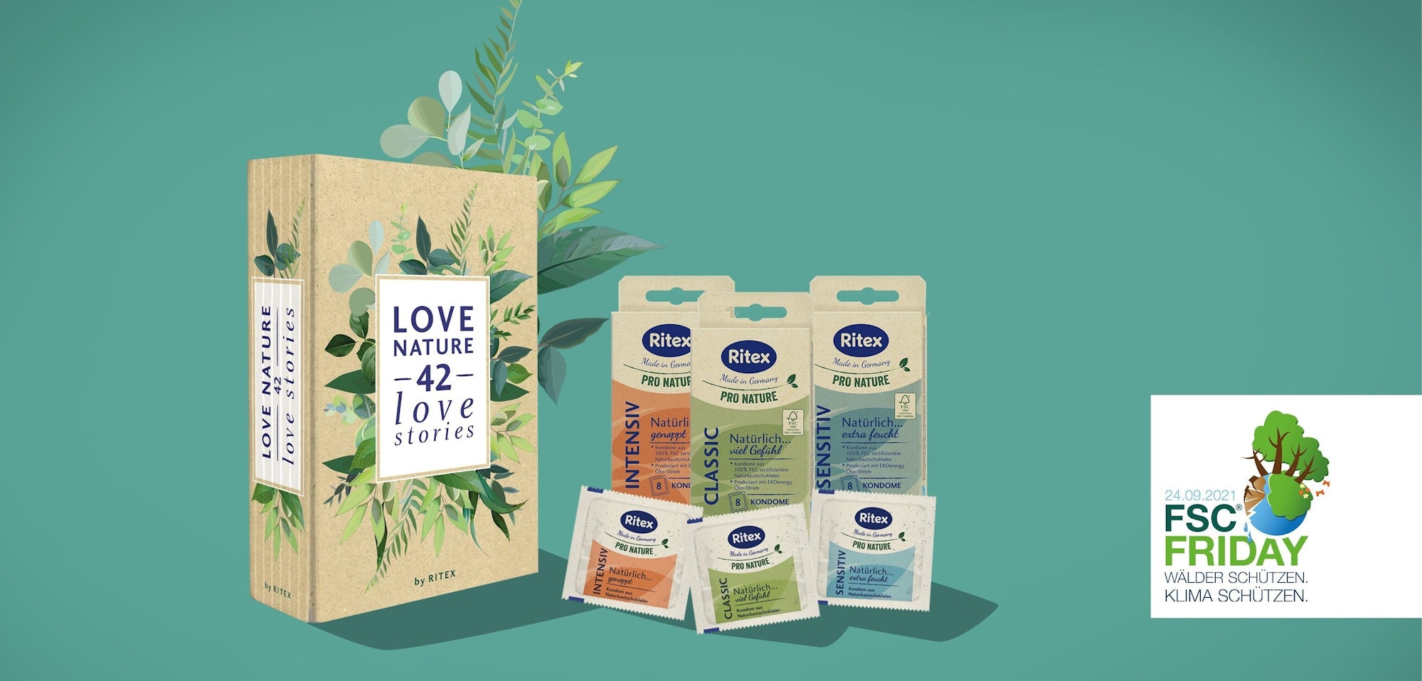 Die neue Sonderedition des Kondomherstellers Ritex soll sich besonders durch Nachhaltigkeit auszeichnen.