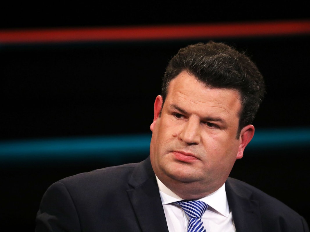 Hubertus Heil bei Markus Lanz im ZDF.