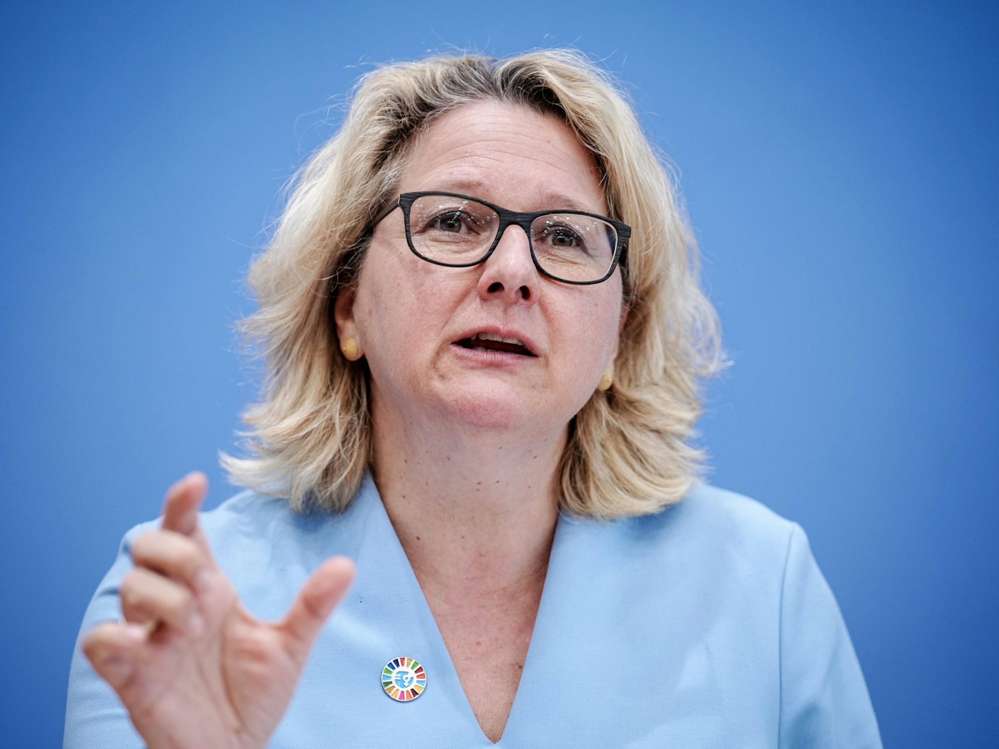 Bundesministerin Svenja Schulze hat sich mit einer drastischen Warnung zu Wort gemeldet.