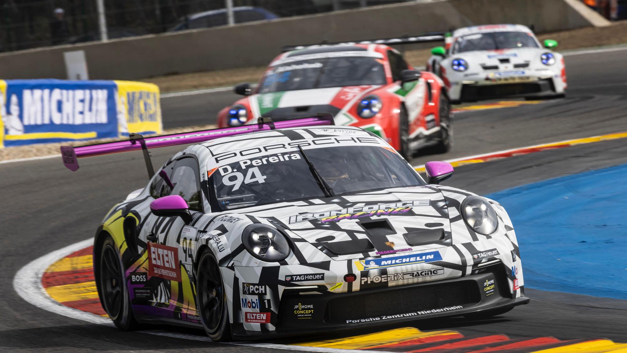 Porsche Cup am 7. Mai in Spa.