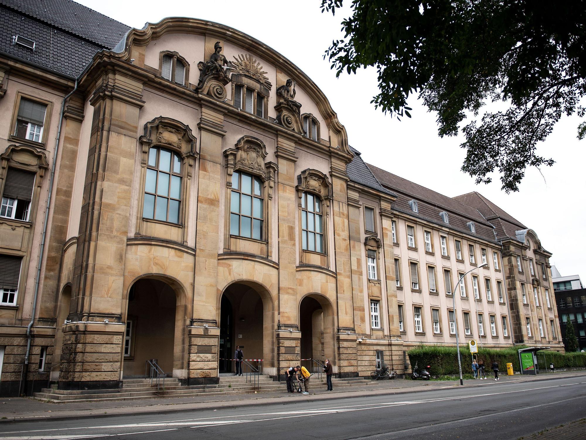 Das Bild zeigt das Landgericht in Mönchengladbach, das zugleich auch Sitz des Amtsgericht ist.