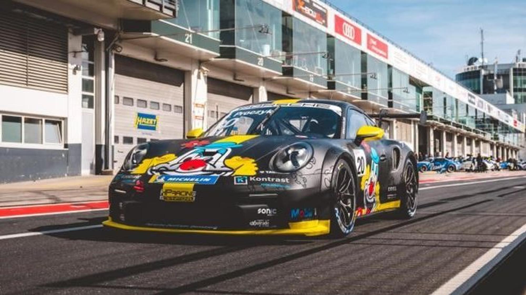 Porsche von Deiters in Spa am 7. Mai