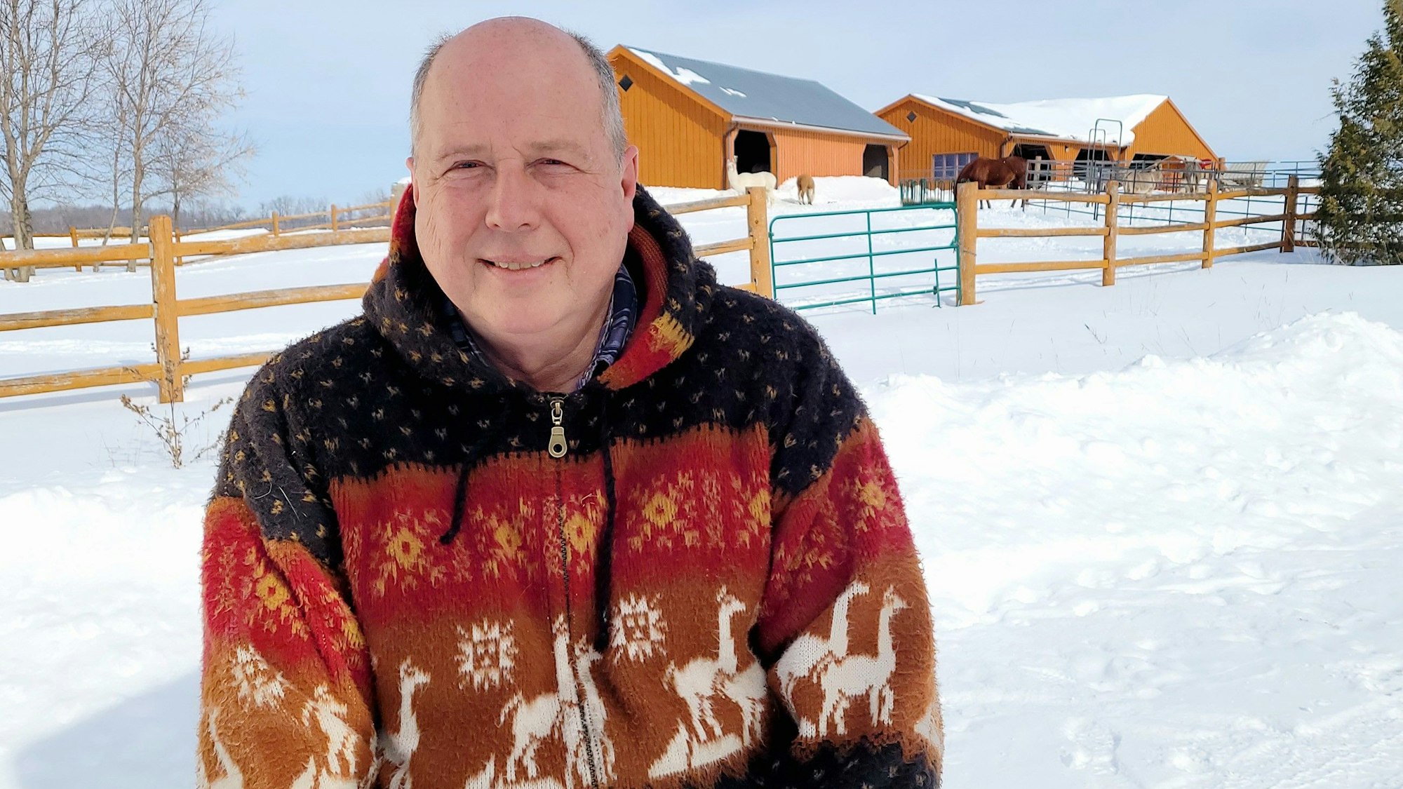 Der tierliebe Bauer Hans muss sich in Kanada entscheiden.