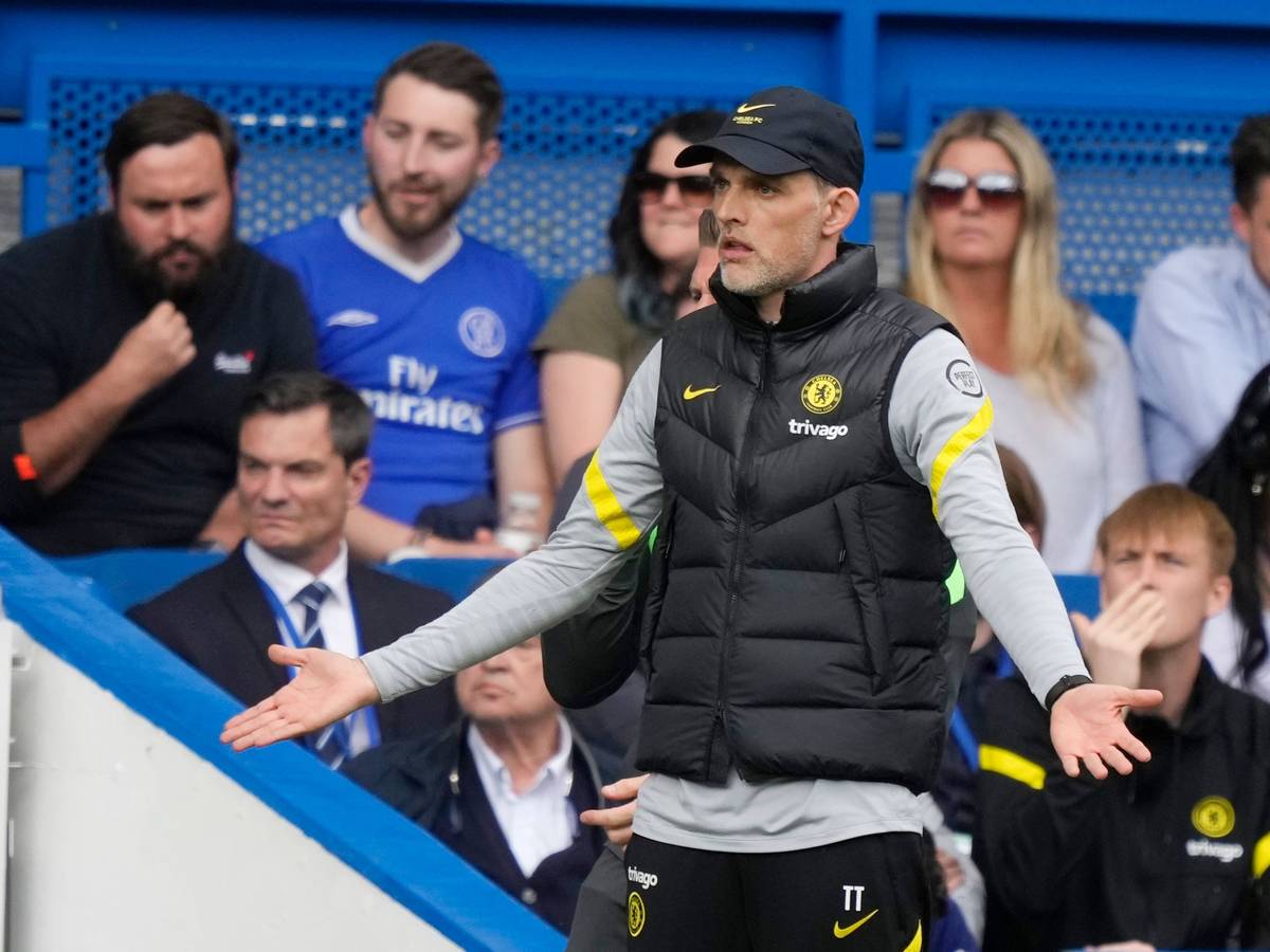 Chelsea-Coach Thomas Tuchel, hier beim Spiel gegen die Wolverhampton Wanderers am 7. Mai 2022, klagt über die aktuellen Zustände bei den Londonern.
