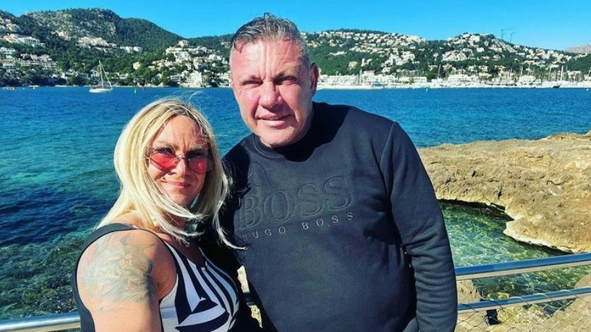 Caroline und ihr Andreas, hier auf einem gemeinsamen Instagram-Selfie vom 20. Februar, zeigen sich in ihrem neuesten Beitrag vollkommen verändert.