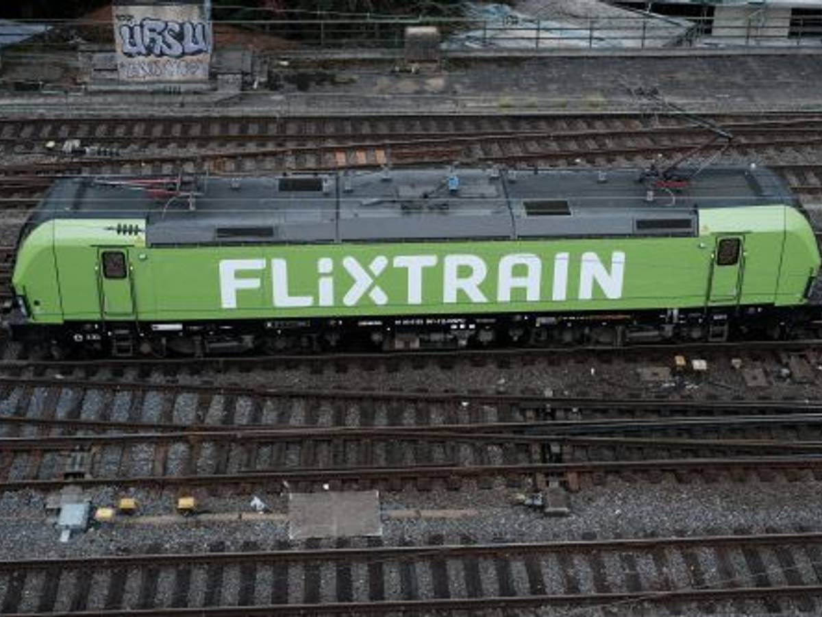Ein „Flixtrain“-Wagen am 1. Oktober 2020 in Köln.