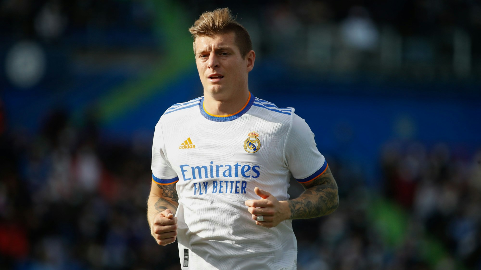 Real-Madrid-Profi Toni Kroos, hier im Spiel gegen Getafe im Januar 2022, fand nach dem Ibiza-Trip einiger Bayern-Stars nun klare Worte.