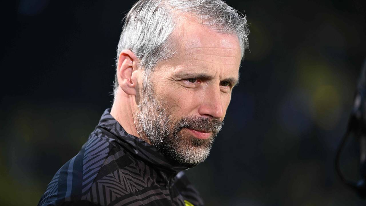 Borussia Dortmund Trainer Marco Rose vor der Partie in der Bundesliga gegen den VfL Wolfsburg.