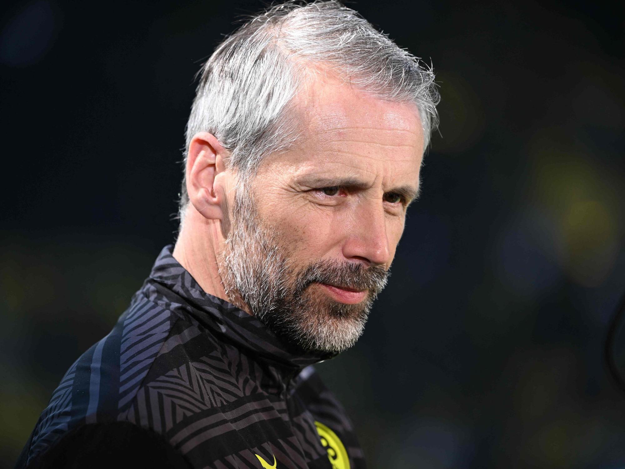 Borussia Dortmund Trainer Marco Rose vor der Partie in der Bundesliga gegen den VfL Wolfsburg.