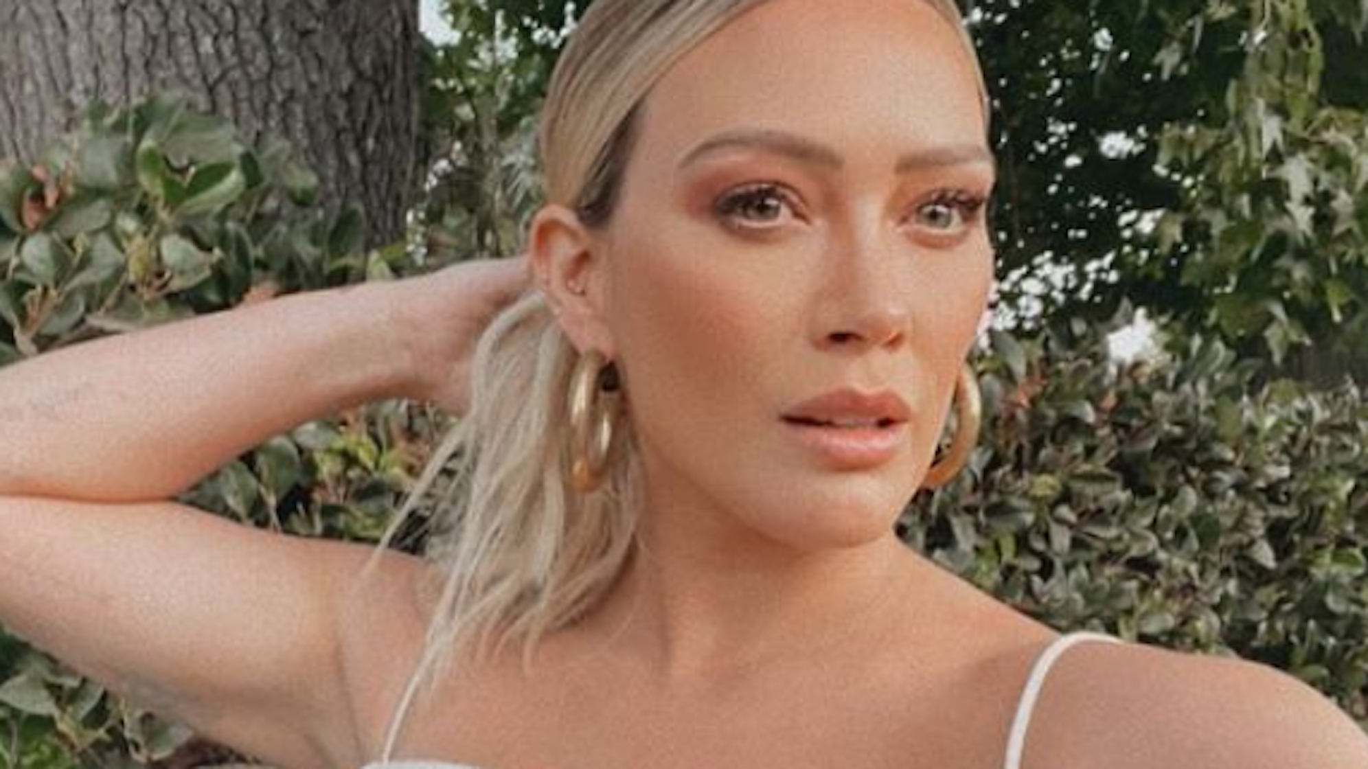 Ein Selfie von Hillary Duff.