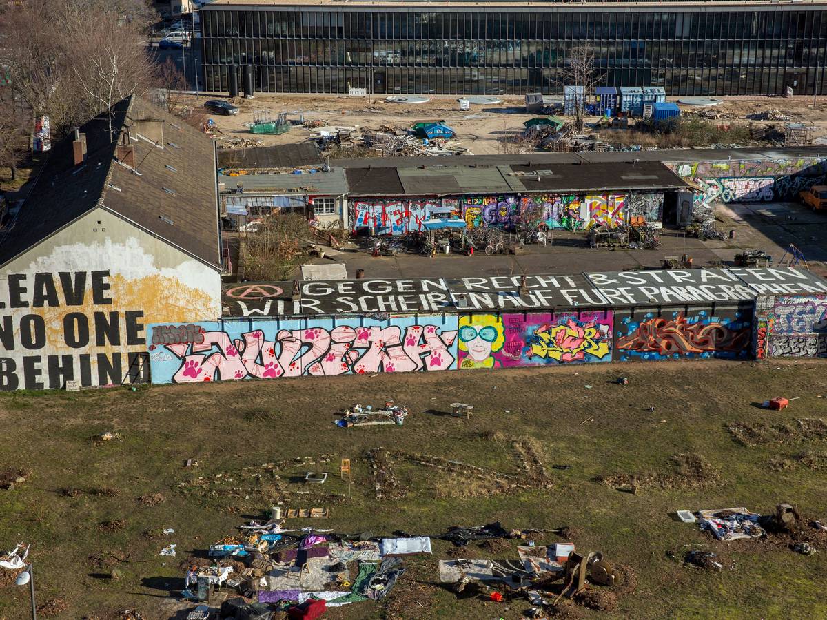 Das Autonome Zentrum Köln an der Luxemburger Straße.
