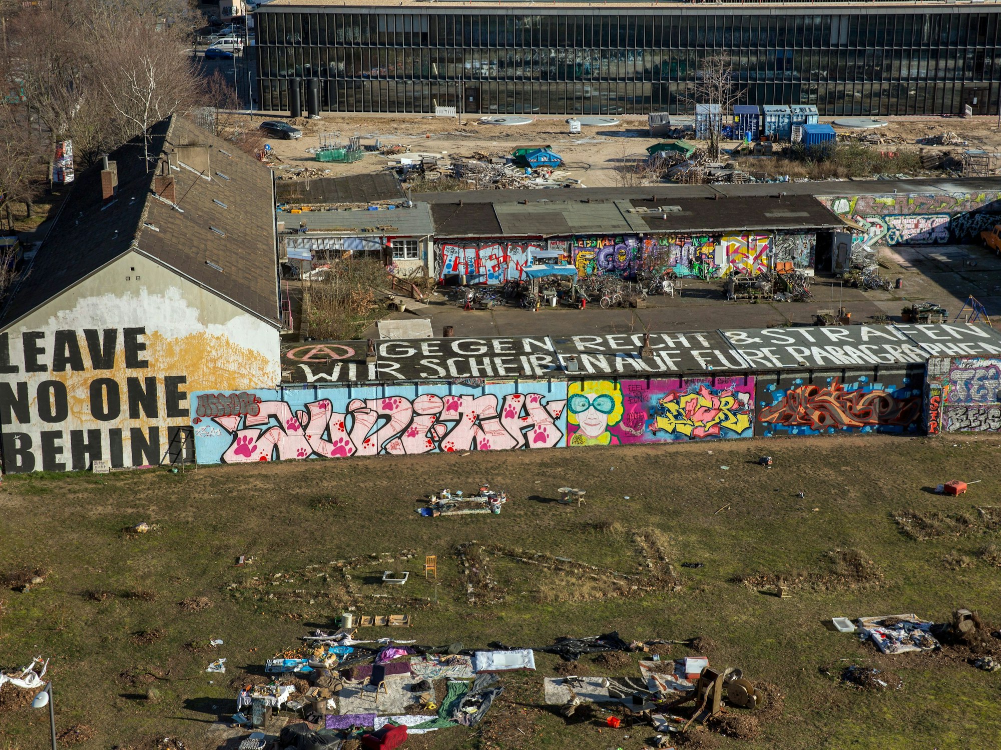 Das Autonome Zentrum Köln an der Luxemburger Straße.