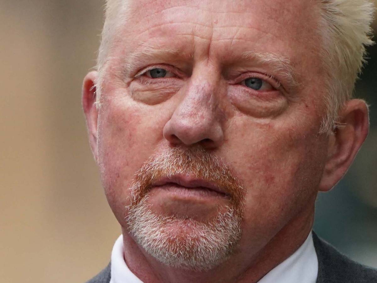 Boros Becker, hier bei seiner Strafmaßverkündung am 29. April in London, sitzt aktuell im Gefängnis.