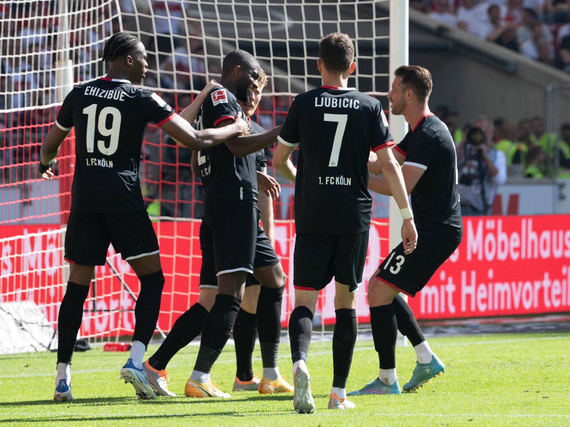 Anthony Modeste trifft gegen den VfB Stuttgart.