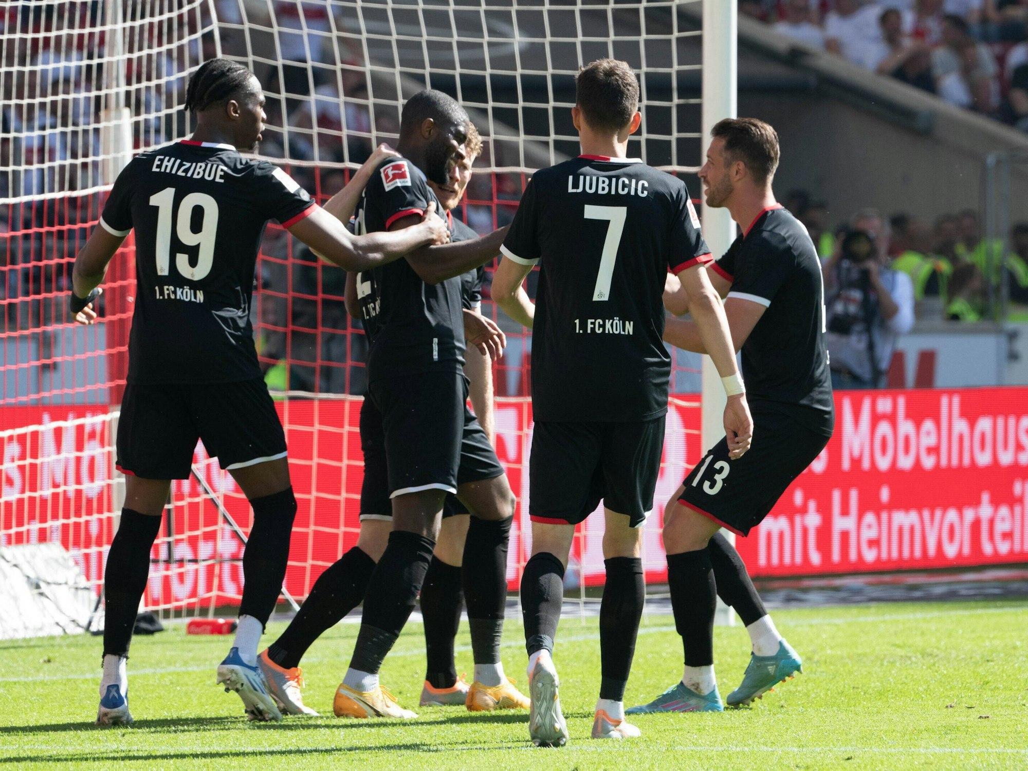 Anthony Modeste trifft gegen den VfB Stuttgart.