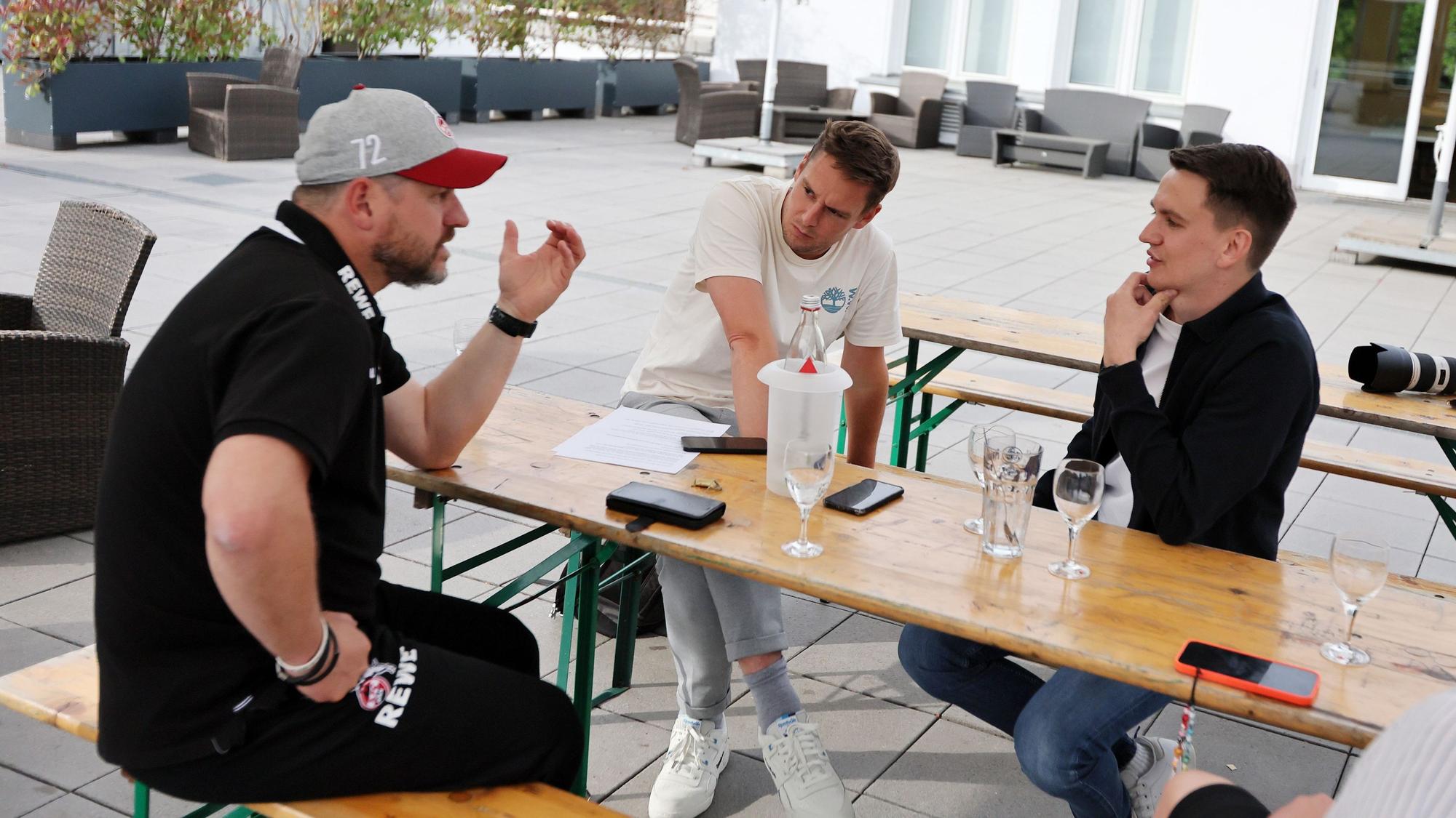 Steffen Baumgart gibt EXPRESS.de ein Interview.