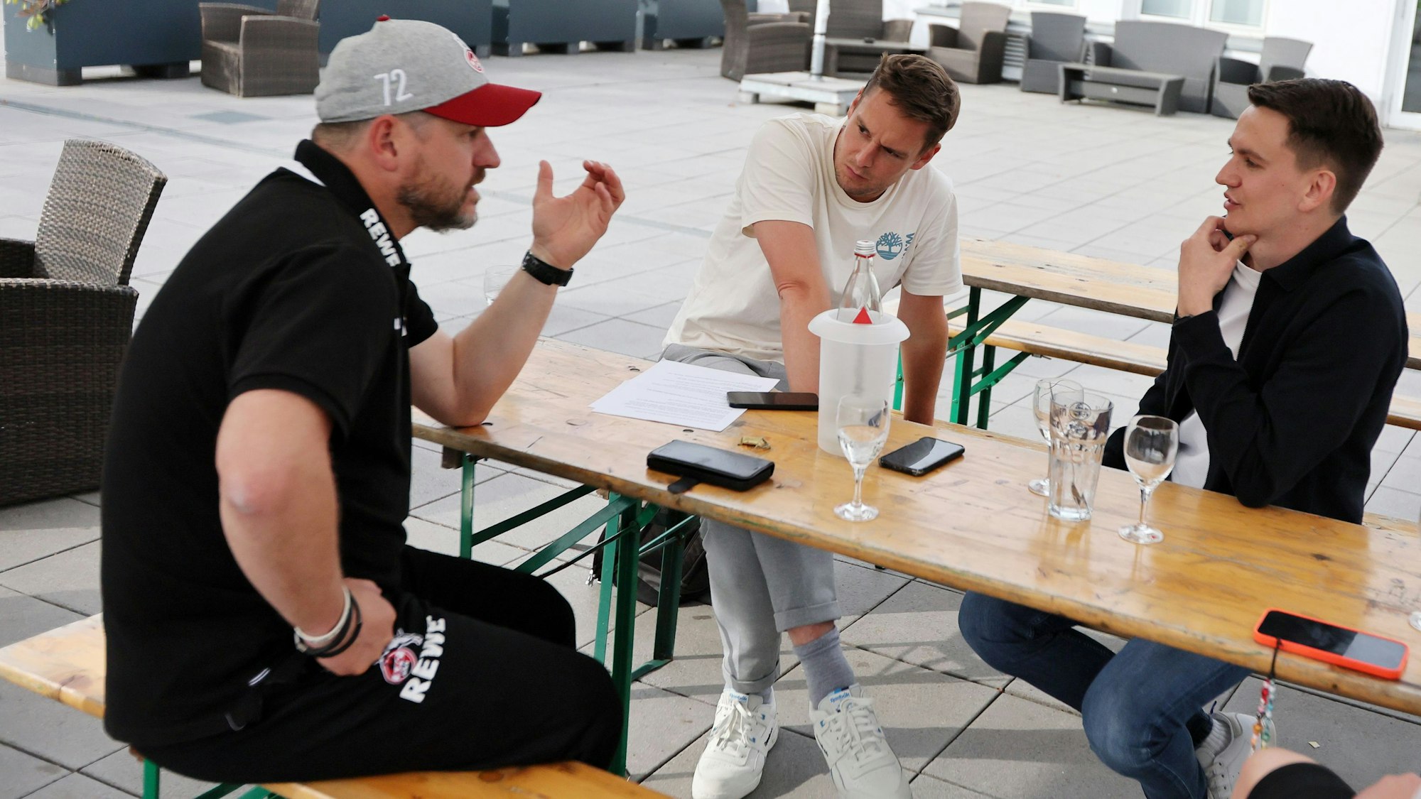 Steffen Baumgart gibt EXPRESS.de ein Interview.