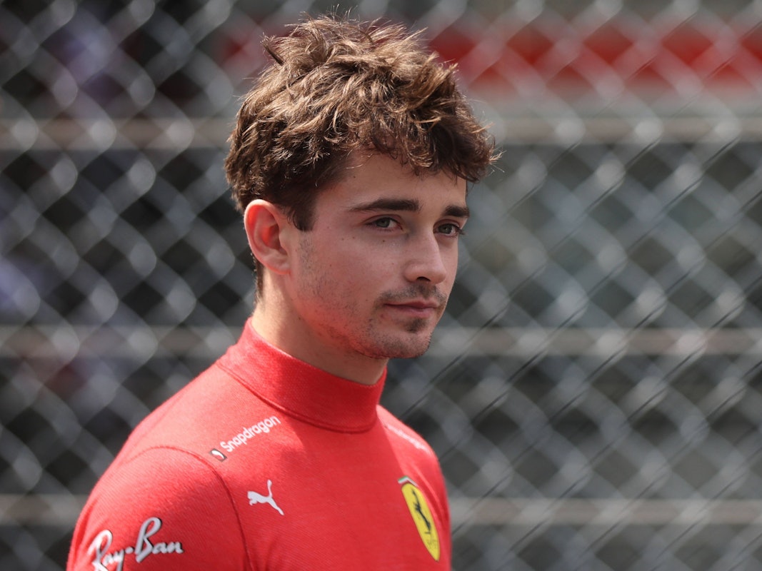 Charles Leclerc beim Grand Prix de Monaco Historique.