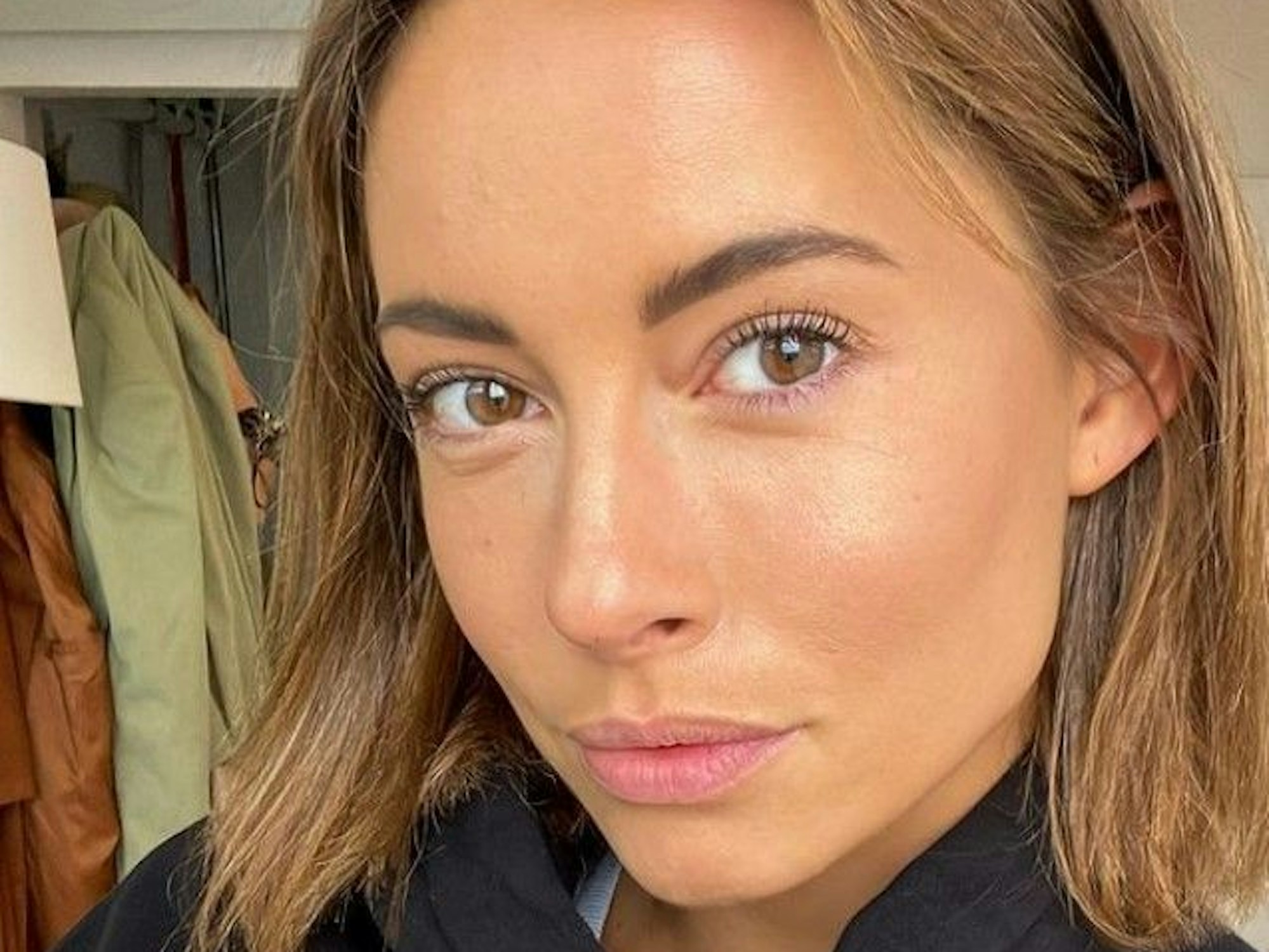 Jennifer Lange auf einem Instagram-Selfie im Oktober 2021.