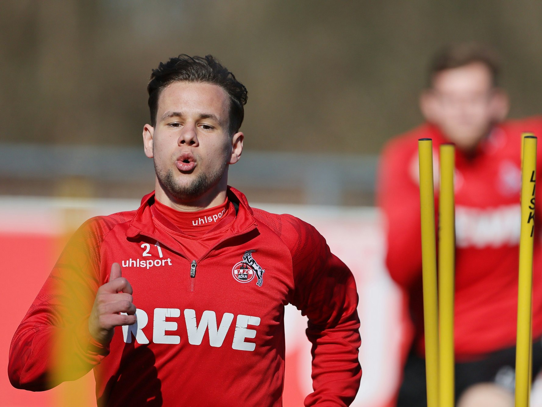 Louis Schaub trainiert beim 1. FC Köln.