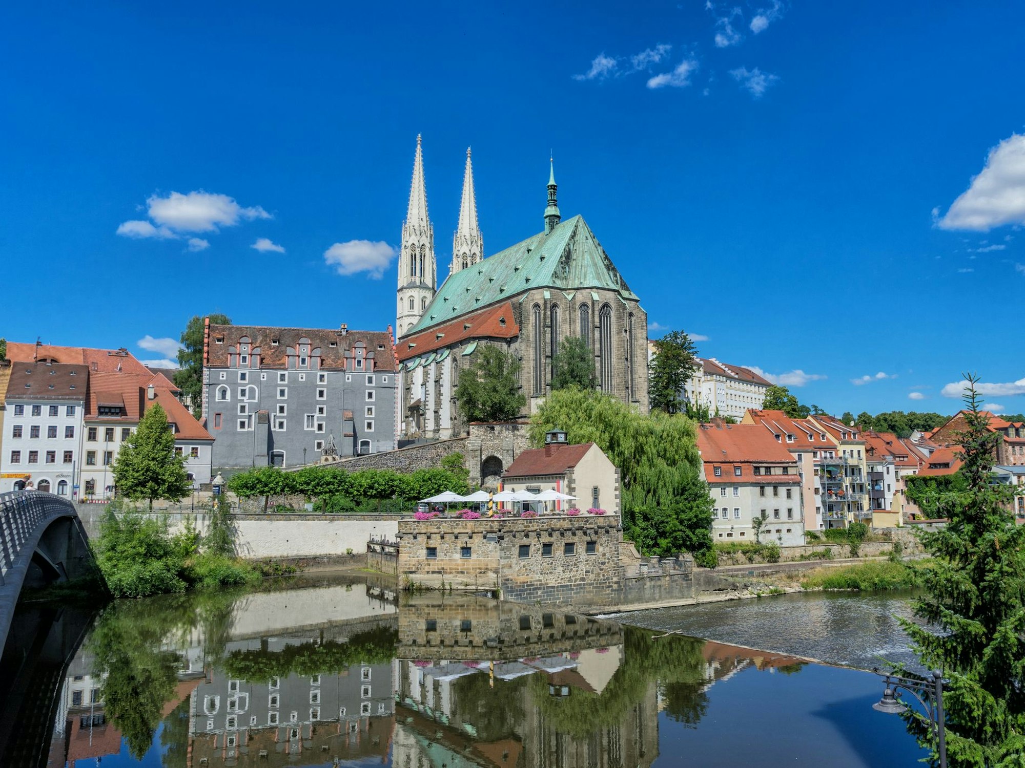 Als Ausflugsziel in Sachsen bietet sich auch Görlitz an.
