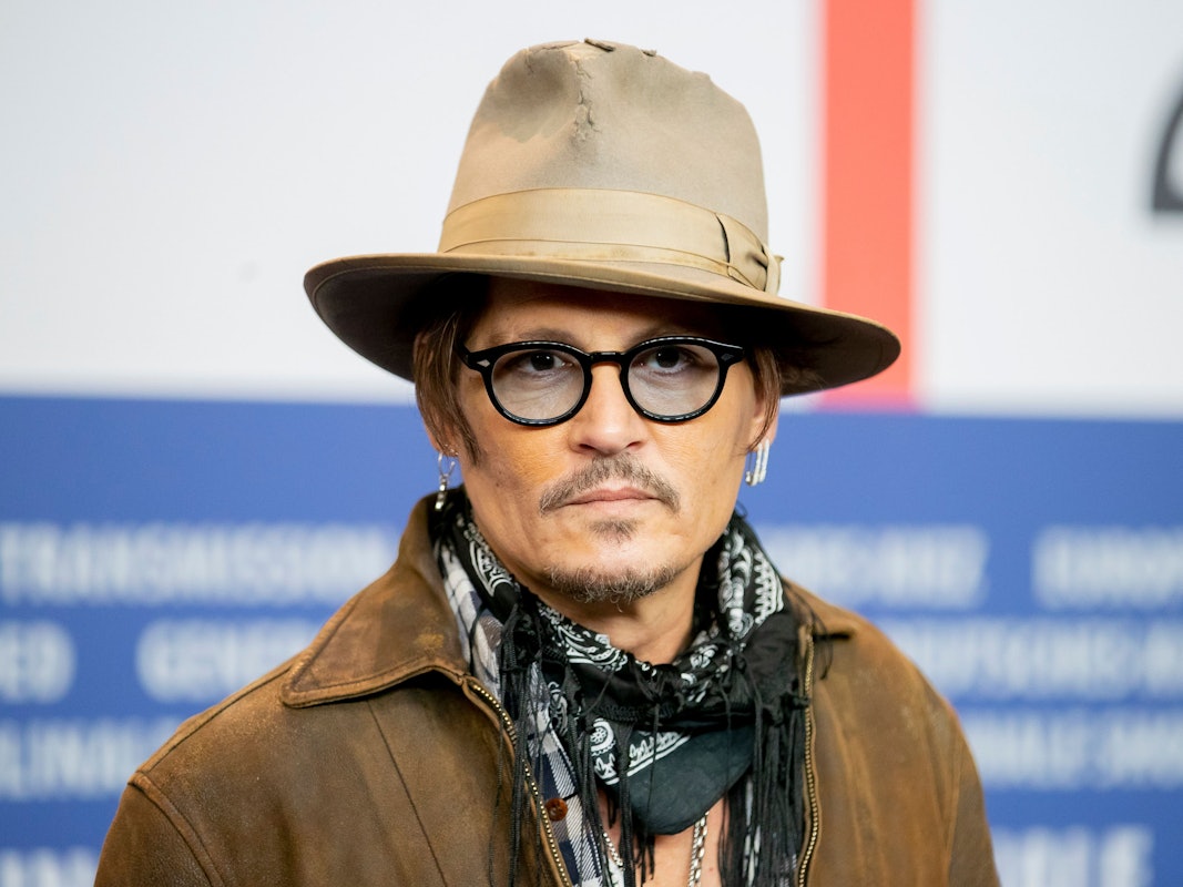 Schauspieler Johnny Depp bei der 70. Berlinale im Jahr 2020.