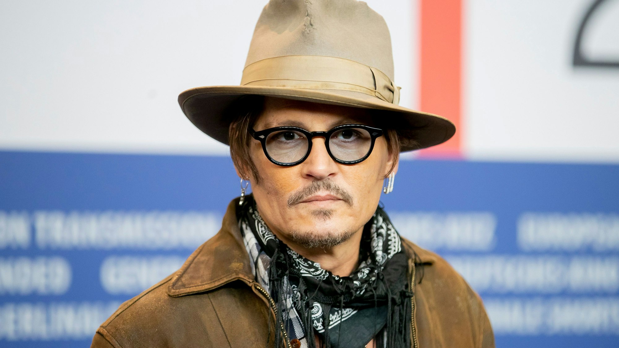 Schauspieler Johnny Depp bei der 70. Berlinale im Jahr 2020.