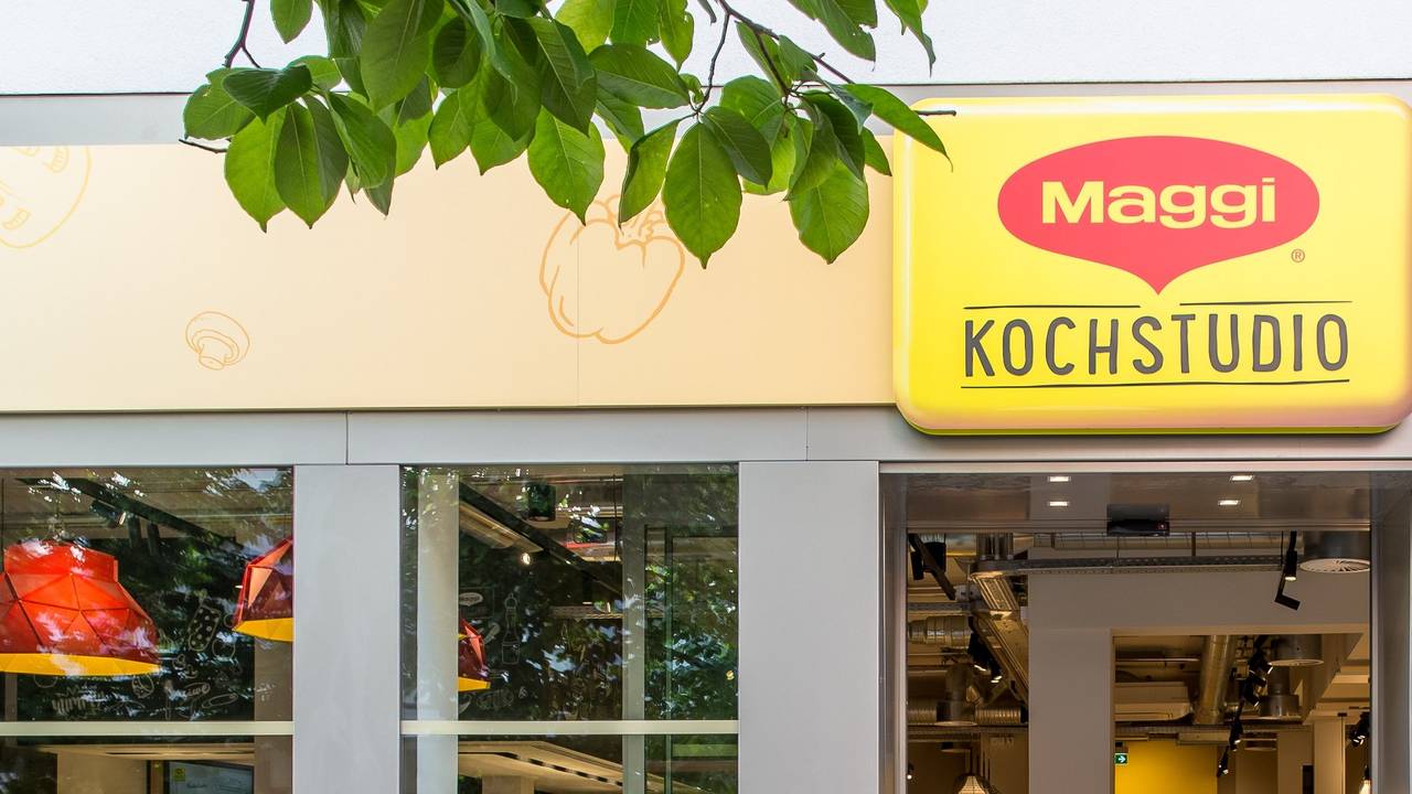 Großer Rückruf bei Maggi: Unser Foto zeigt den Maggi Kochstudio Store in Frankfurt im Jahr 2017.