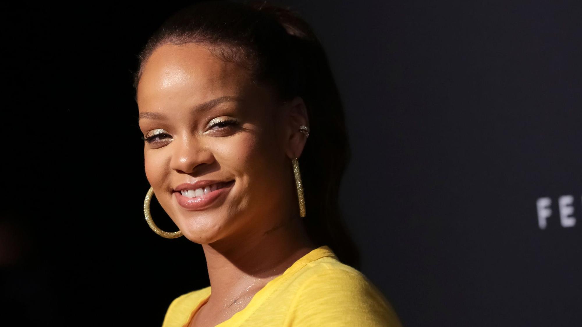 Rihanna, das Foto wurde am 03.03.2022 in New York aufgenommen, ist erstmals Mutter geworden.