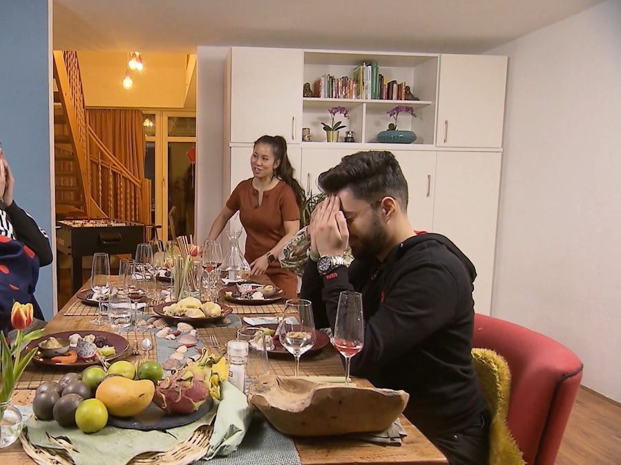 Die Runde der Vox-Show „Das Perfekte Dinner“ an Tag vier in Rostock.