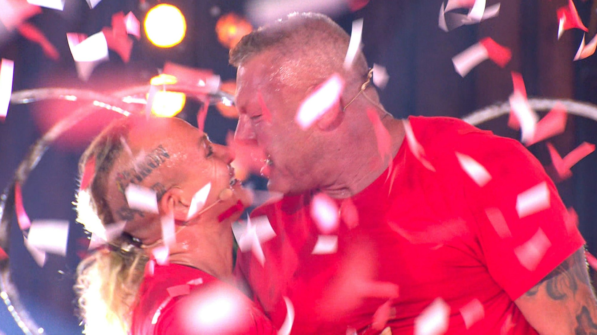 Caroline Robens und Andreas Robens, hier 2020 im Finale von „Das Sommerhaus der Stars“, feierten am 16. Mai ihren 12. Jahrestag.