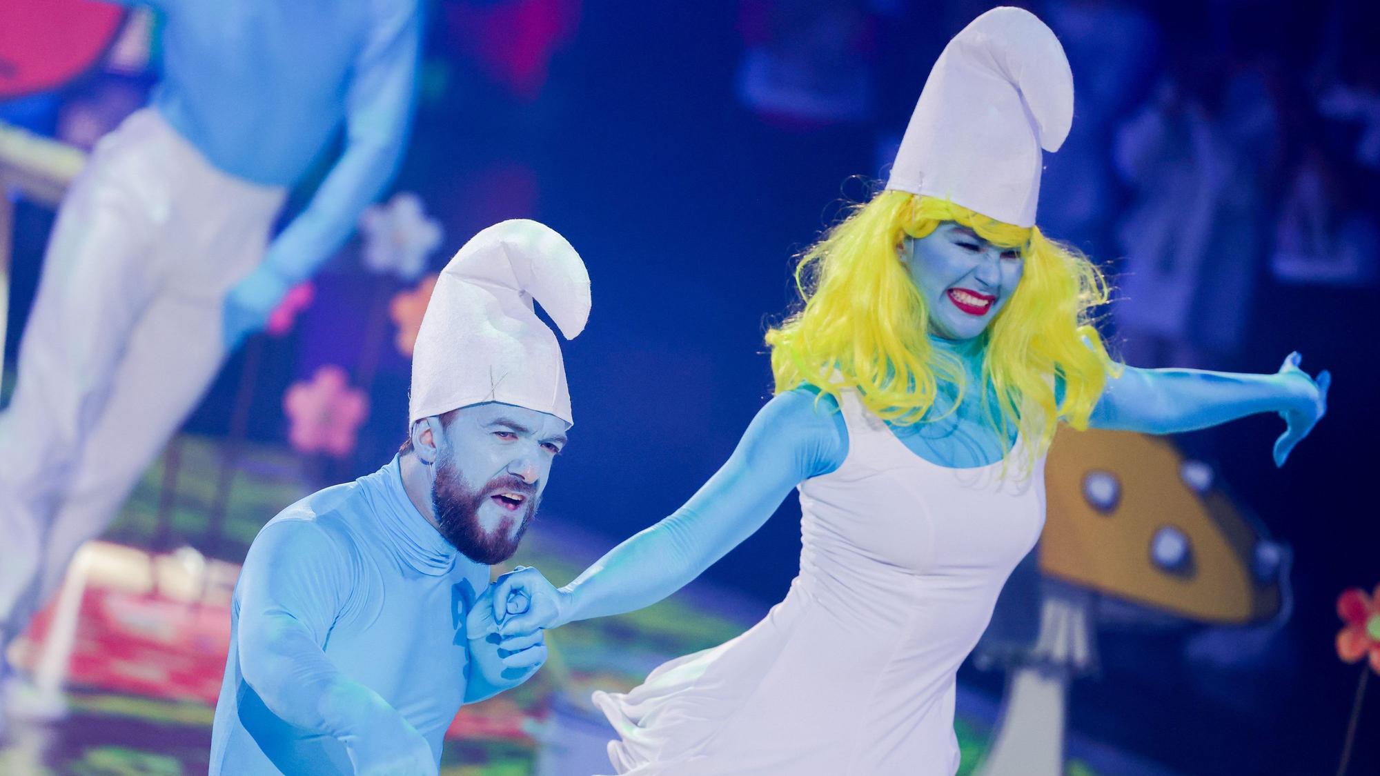 20.05.2022, Nordrhein-Westfalen, Köln: Mathias Mester, Sportler, und Renata Lusin, Profitänzerin, tanzen in der RTL-Tanzshow "Let's Dance" im Coloneum.