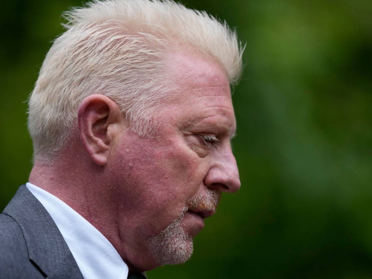 Boris Becker bei seinem Prozess in London 29. April 2022.