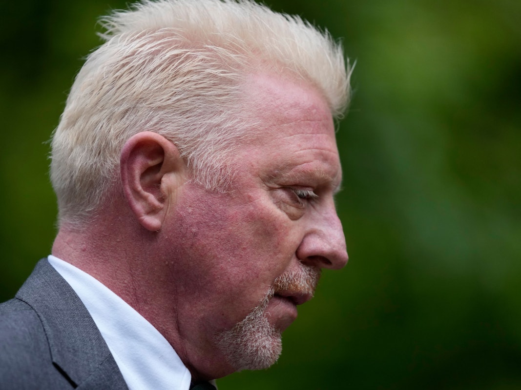 Boris Becker bei seinem Prozess in London 29. April 2022.