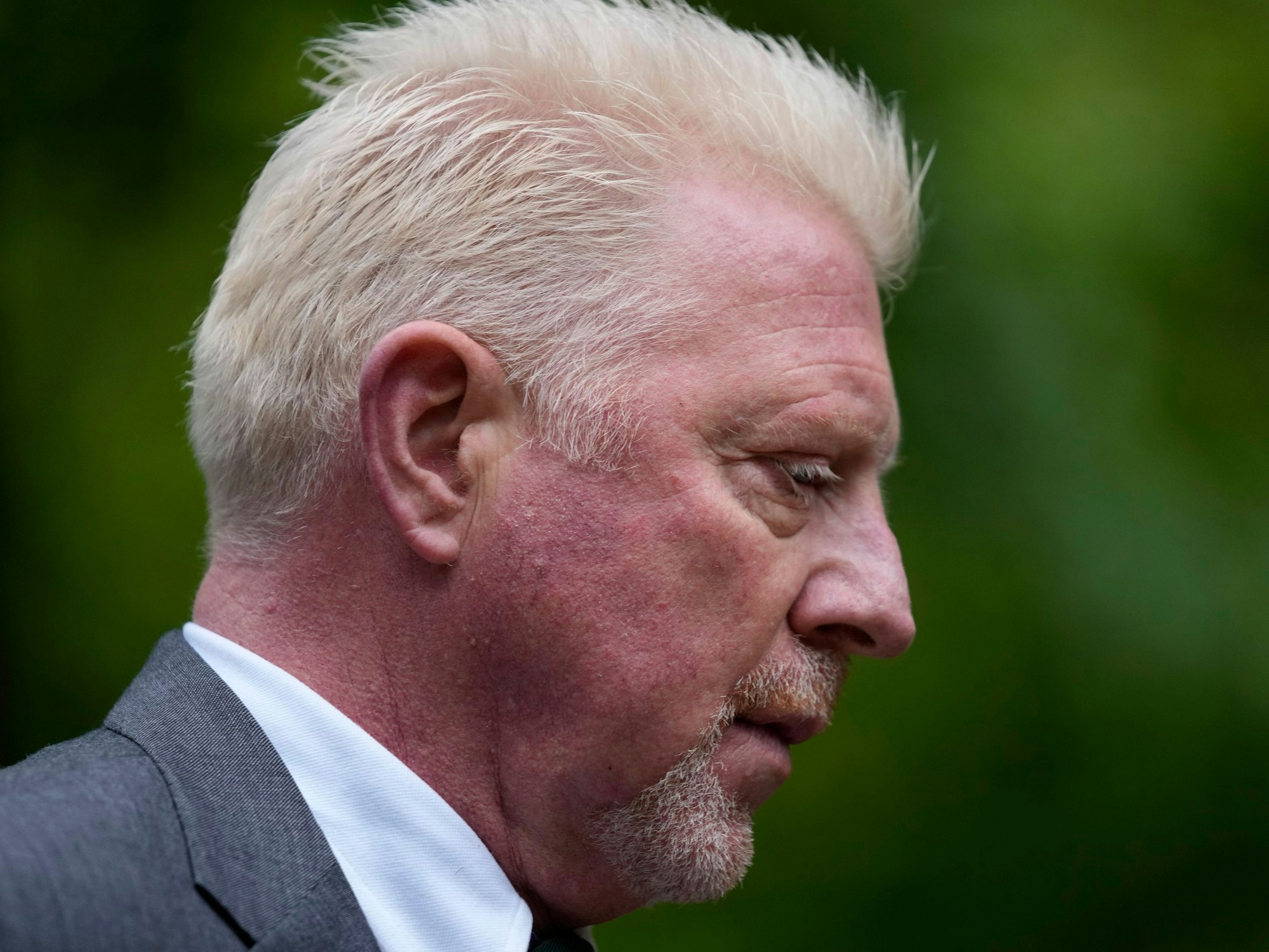 Boris Becker bei seinem Prozess in London 29. April 2022.