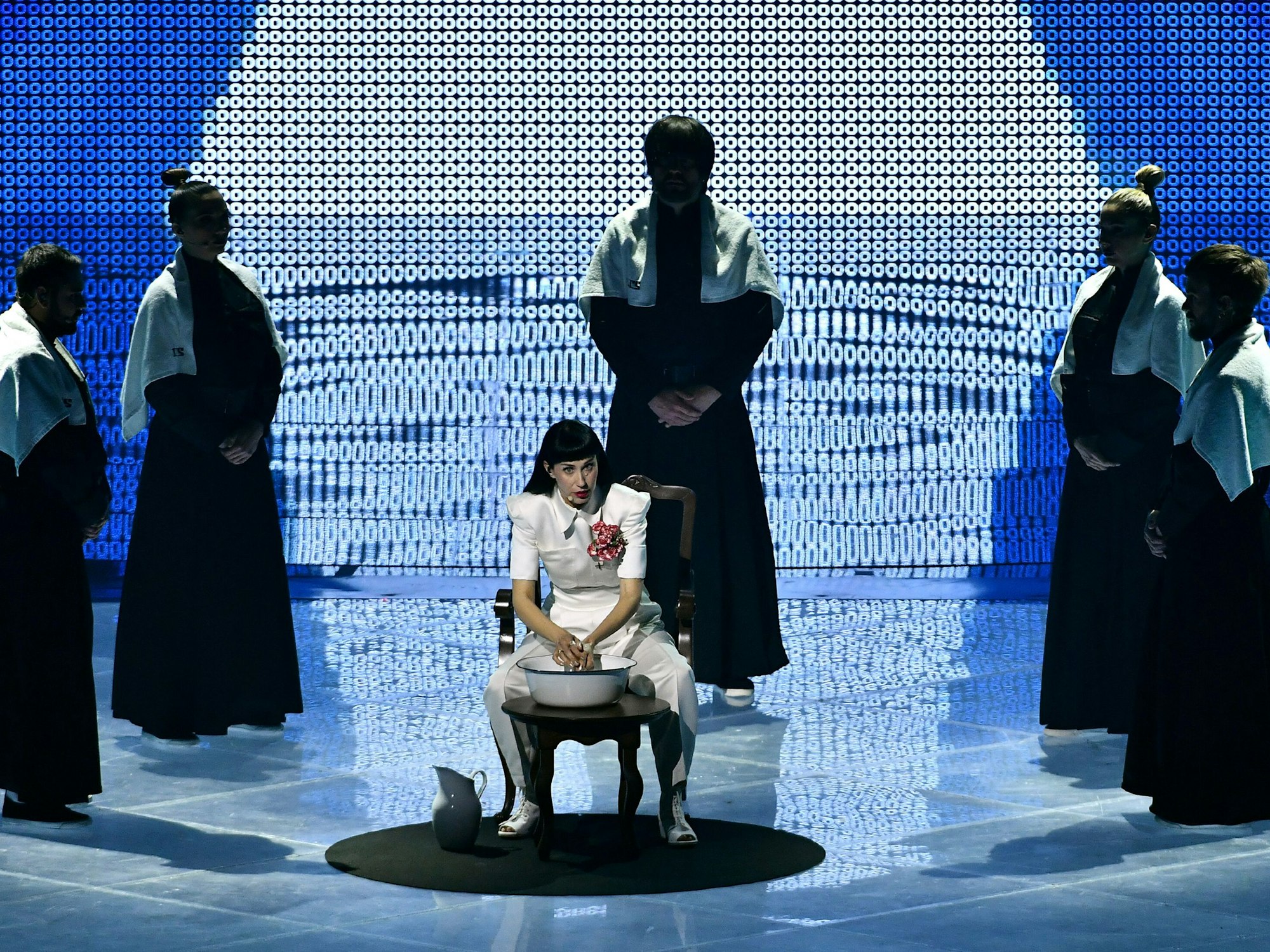 Serbien tritt im zweiten Halbfinale des Eurovision Song Contest am 12. Mai 2022 auf.