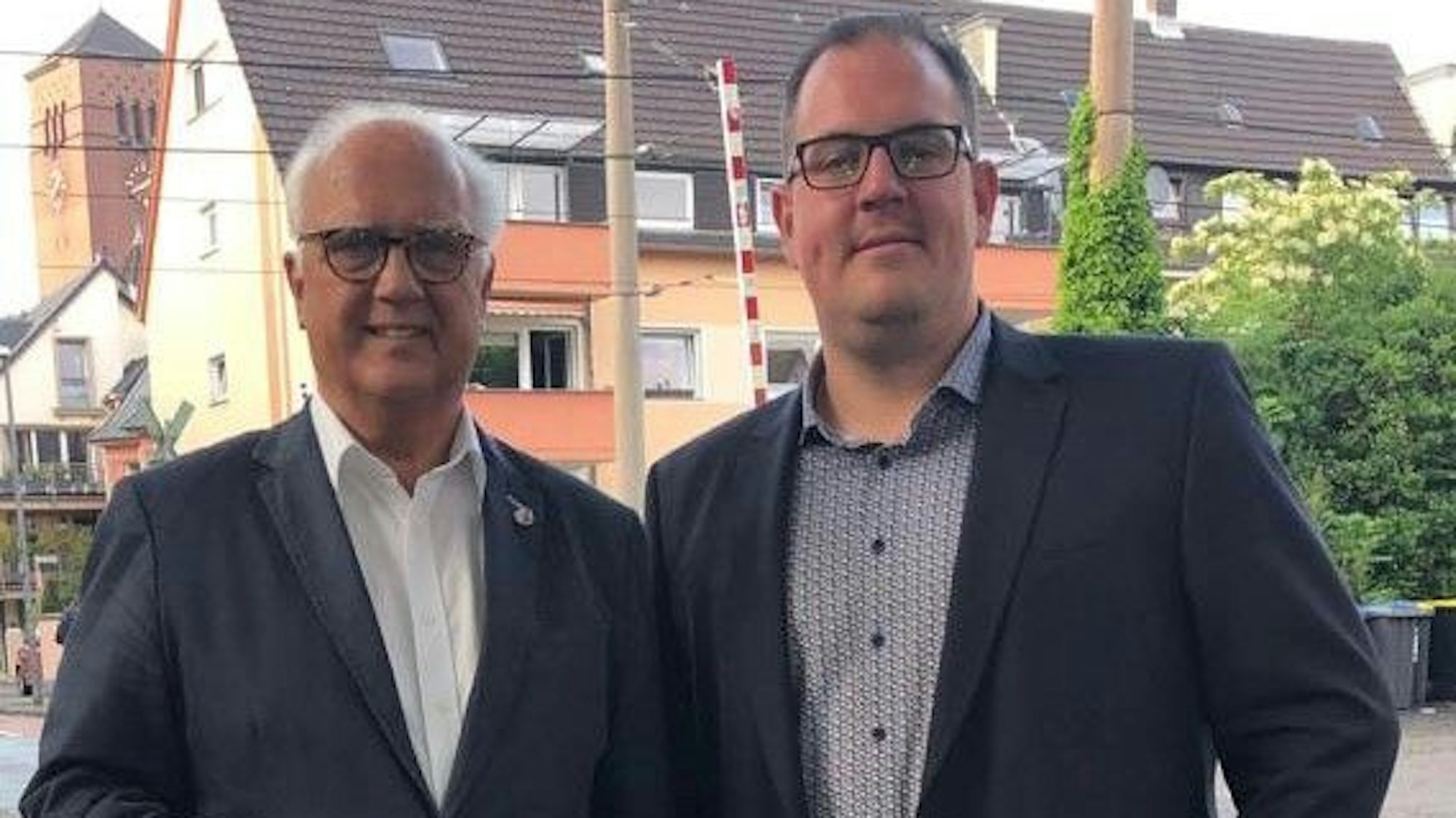 Hans-Werner Bartsch (l.) mit seinem Nachfolger Daniel Kohnke