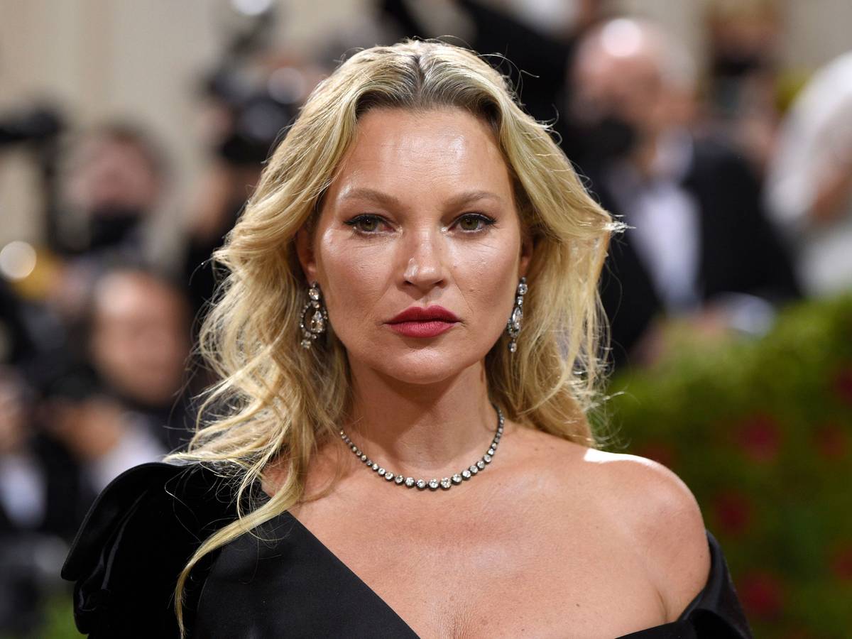 Kate Moss auf dem roten Teppich in New York